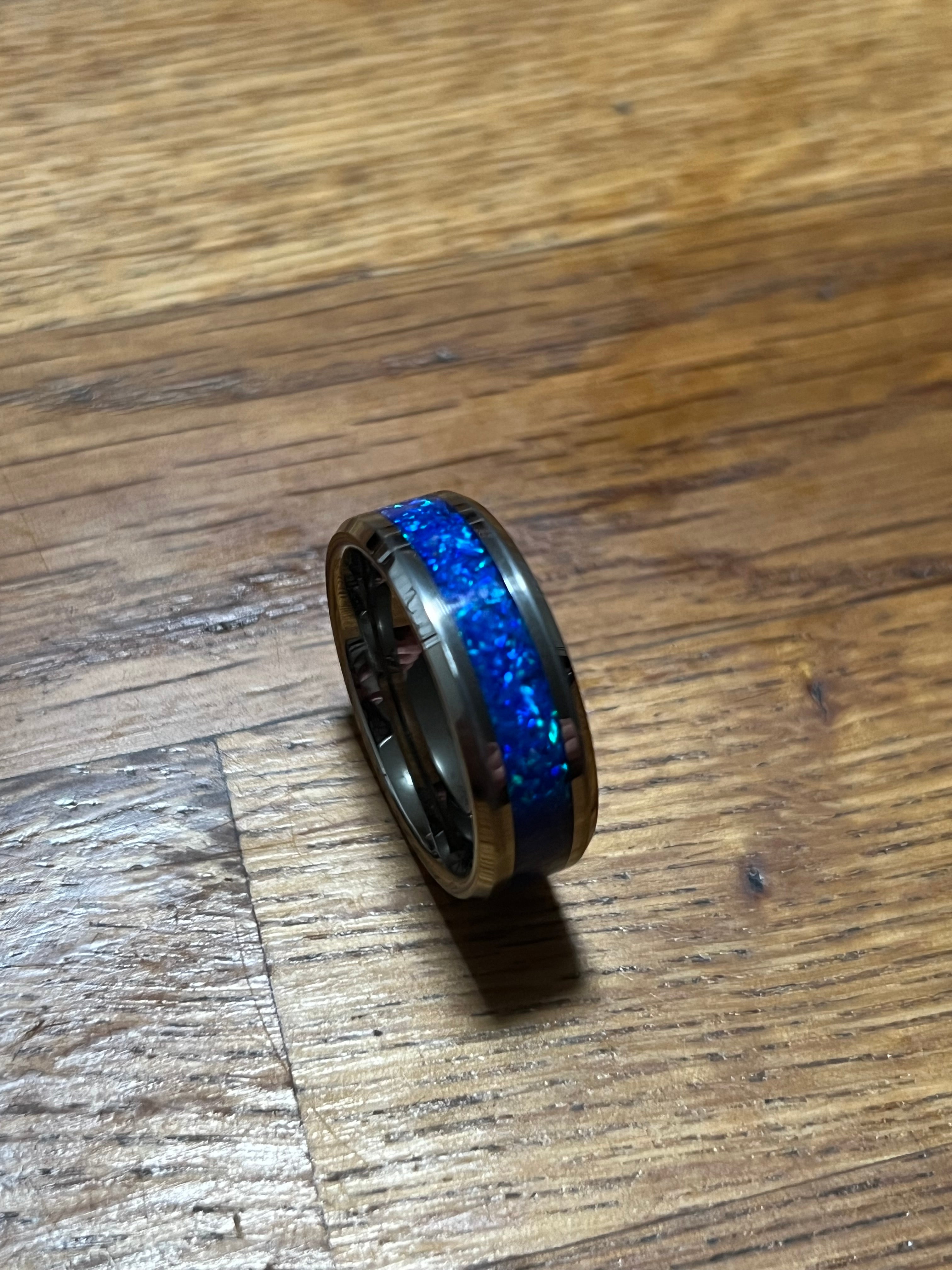 blue Opal Ring