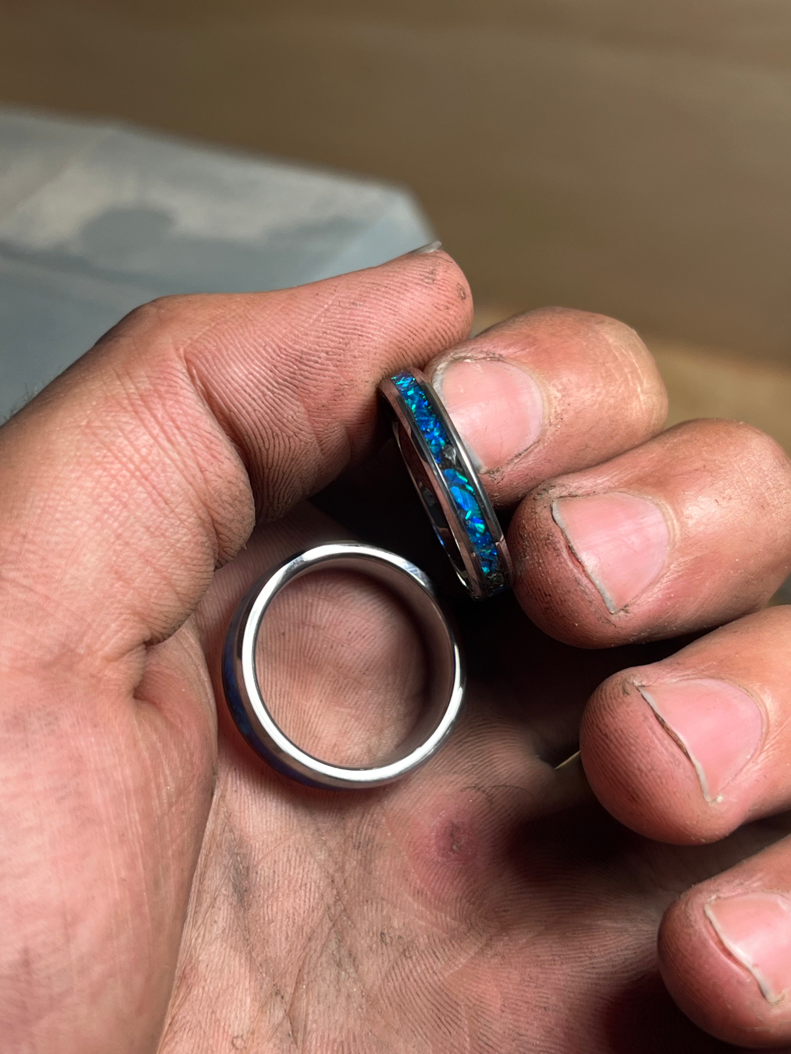 Ring Inlay Plastic Custom Inlay rings – Litwin Productions